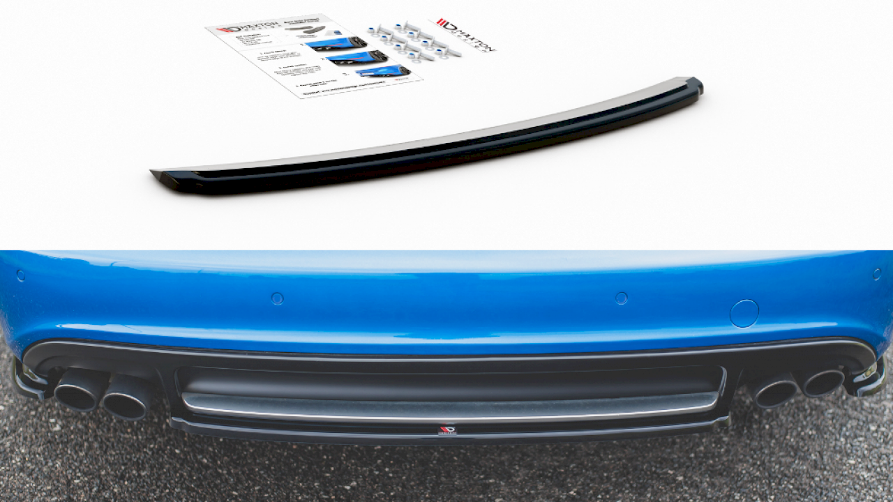 Audi A4/S4 S-line Sedan 2008-2011 Rearbumper middlepiece